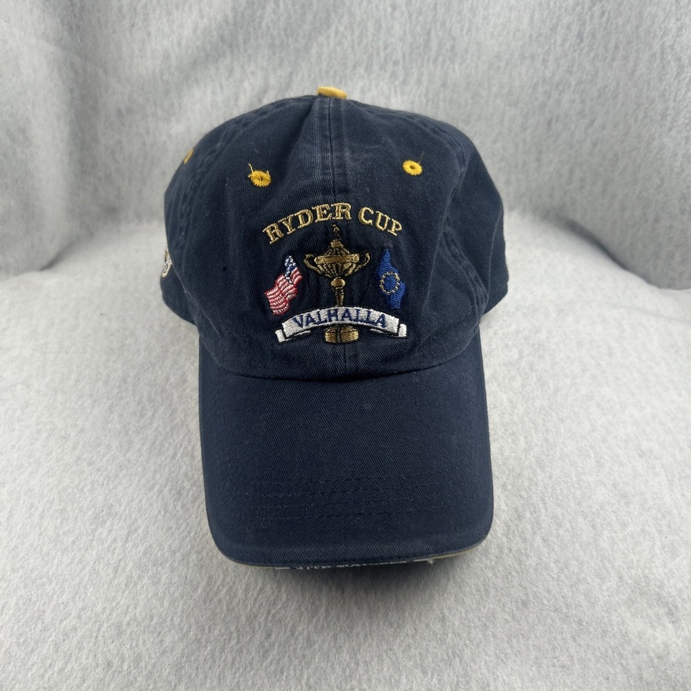 2008 Ryder Cup Valhalla USA Golf Hat Cap Strapback Adjusable Imperial Blue